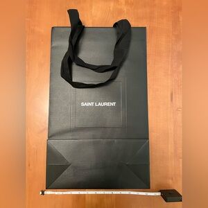 YSL Saint Laurent retail paper bag